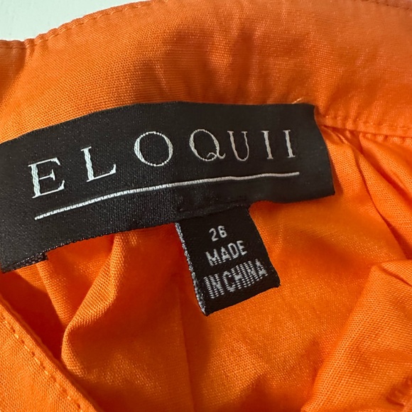 NWT ELOQUII 26W 🍊 Fit and Flare Dress - Picture 9 of 9